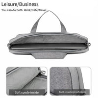HKM-285715 Custom Logo Tote Bag for Women – Stylish Crossbody Briefcase and Laptop Sleeve Case