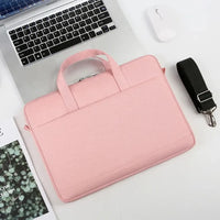HKM-285715 Custom Logo Tote Bag for Women – Stylish Crossbody Briefcase and Laptop Sleeve Case
