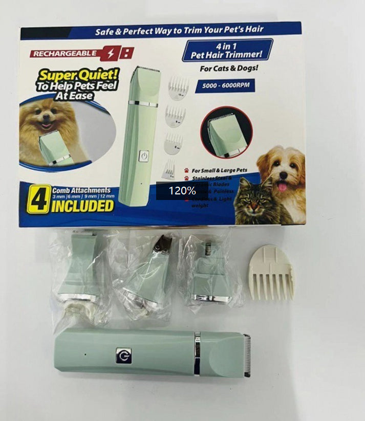 HKM-2857405 Four-in-One Mute Rechargeable Lady Shaver for Body and Foot Hair Removal