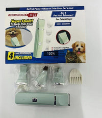 HKM-2857405 Four-in-One Mute Rechargeable Lady Shaver for Body and Foot Hair Removal