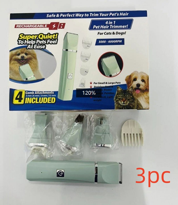 HKM-2857405 Four-in-One Mute Rechargeable Lady Shaver for Body and Foot Hair Removal