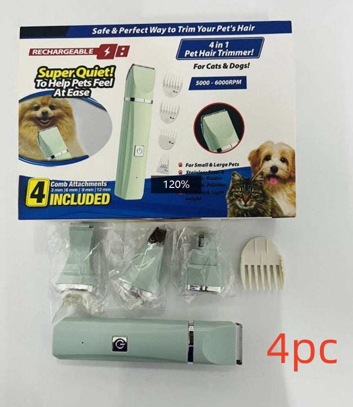 HKM-2857405 Four-in-One Mute Rechargeable Lady Shaver for Body and Foot Hair Removal