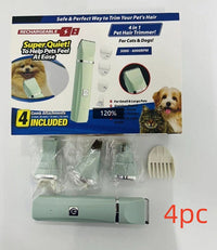 HKM-2857405 Four-in-One Mute Rechargeable Lady Shaver for Body and Foot Hair Removal