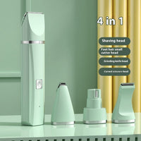 HKM-2857405 Four-in-One Mute Rechargeable Lady Shaver for Body and Foot Hair Removal