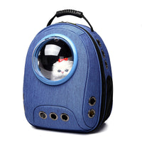 HKM-2858045 Space Capsule Oxford Cloth Pet Carrier Bag for Cats and Small Dogs up to 10 kg - 32CM x 42CM x 20CM