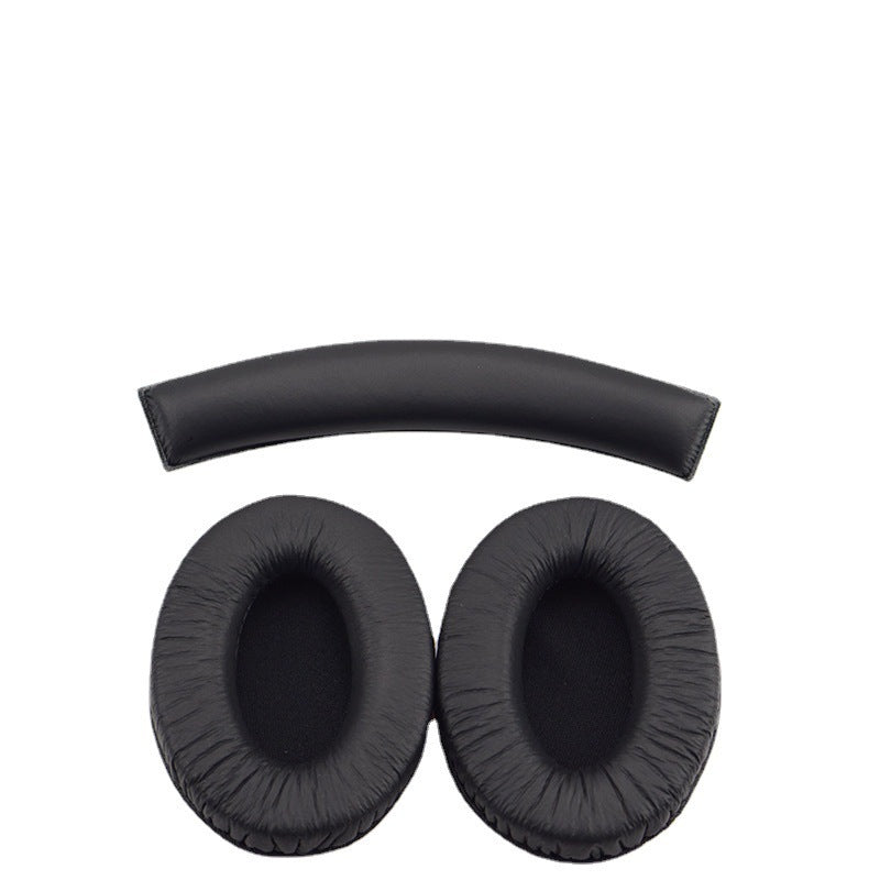 HKM-285843 Leather Earphone Sleeve for Senhai Headsets HD457, HD202, HD212, HD447, HD497
