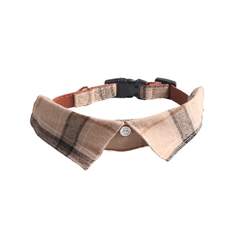 HKM-2859581 Gentleman Dog Collar with Detachable Bow Tie in Various Stylish Patterns