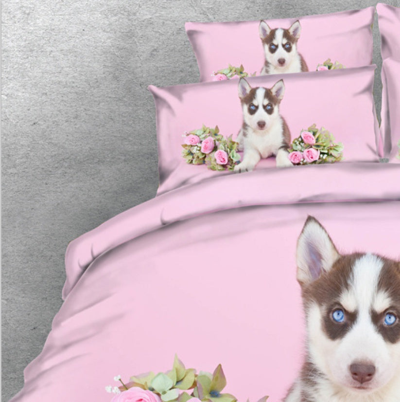 HKM-285971 3D Digital Printed Modal Fiber Bedding Set - Various Sizes Available