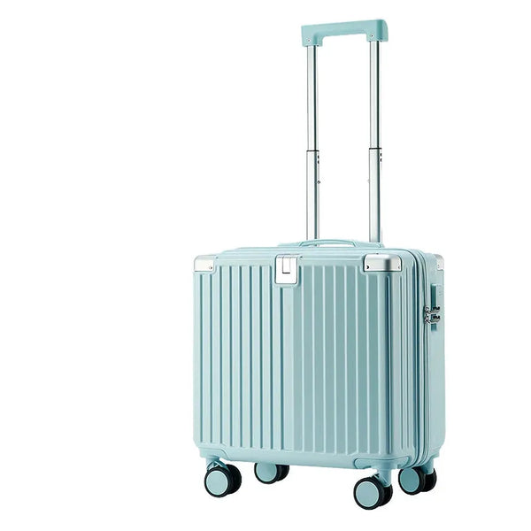 HKM-286035 Compact Motorized Travel Suitcase Set - Stylish 18-Inch Trolley for Easy Journeys