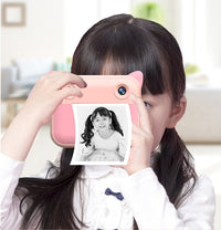 HKM-286035 Kids Digital Camera for Photos and Videos, LCD Screen, Rechargeable, Available in Blue and Pink Options