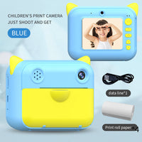 HKM-286035 Kids Digital Camera for Photos and Videos, LCD Screen, Rechargeable, Available in Blue and Pink Options