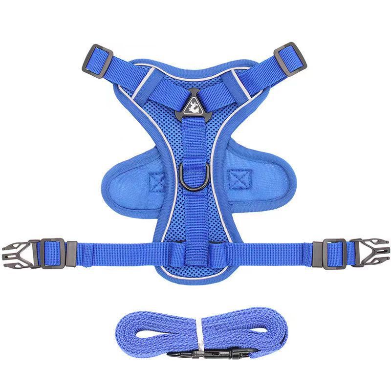 HKM-2860861 Reflective Anti-Slip Dog Leash with Comfortable Grip - Multiple Colors Available