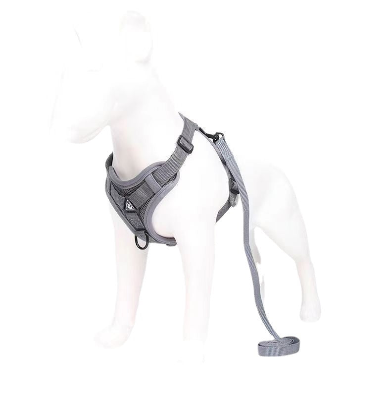 HKM-2860861 Reflective Anti-Slip Dog Leash with Comfortable Grip - Multiple Colors Available