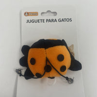 HKM-2861245 Electric Interactive Ladybug Cat Toy - Engaging Play for Your Feline Friend