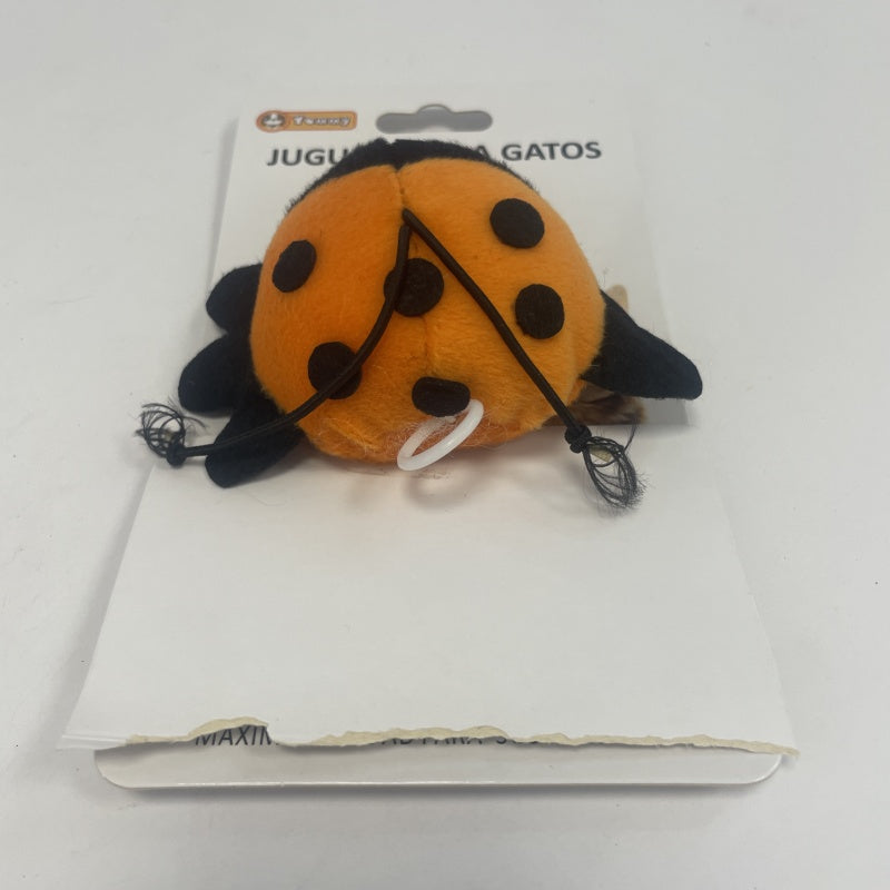 HKM-2861245 Electric Interactive Ladybug Cat Toy - Engaging Play for Your Feline Friend