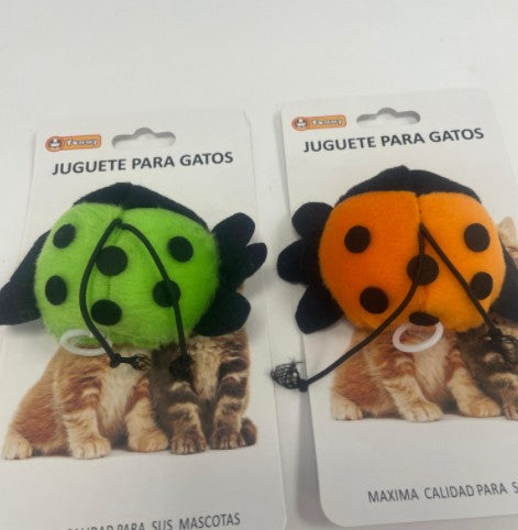 HKM-2861245 Electric Interactive Ladybug Cat Toy - Engaging Play for Your Feline Friend