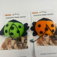 HKM-2861245 Electric Interactive Ladybug Cat Toy - Engaging Play for Your Feline Friend