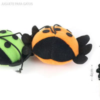 HKM-2861245 Electric Interactive Ladybug Cat Toy - Engaging Play for Your Feline Friend