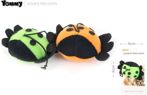 HKM-2861245 Electric Interactive Ladybug Cat Toy - Engaging Play for Your Feline Friend