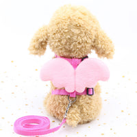 HKM-2861373 Cute Angel-Themed Nylon Dog Leashes in Various Colors and Sizes