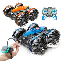 HKM-286227 Amphibious Remote Control Gesture Sensing Stunt Car for Kids – 2.4G Radio Control Toy