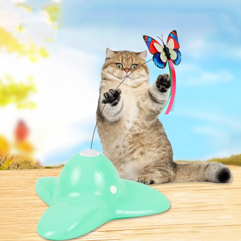 HKM-2862397 Universal Educational Cat Toy - Durable ABS and PC Construction, 18.5CM x 20CM x 8CM