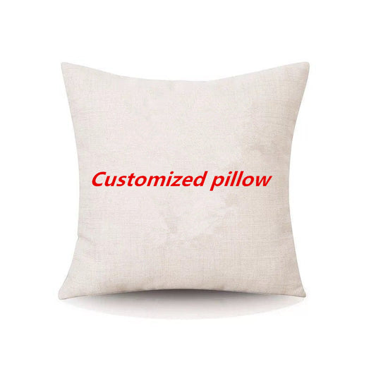 HKM-286355 Personalized Photo Pet Throw Pillow with Custom Image