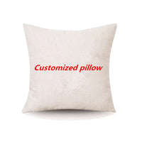 HKM-286355 Personalized Photo Pet Throw Pillow with Custom Image
