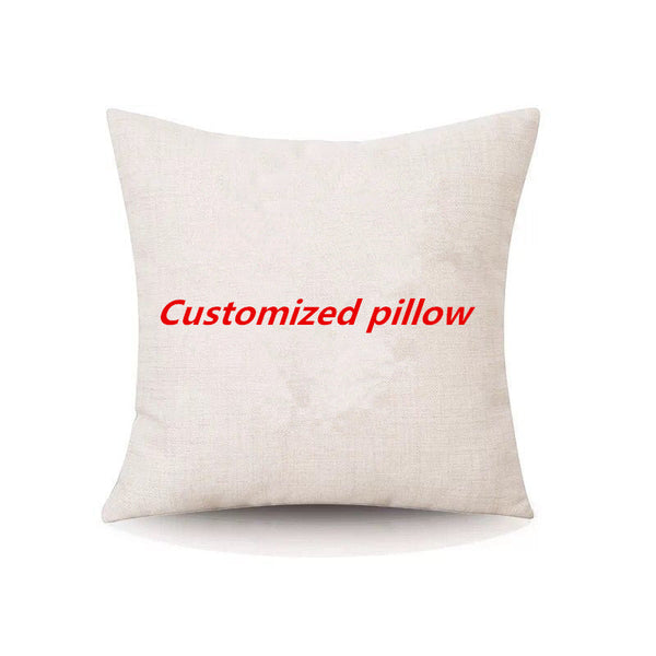 HKM-286355 Personalized Photo Pet Throw Pillow with Custom Image