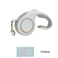 HKM-2864829 Automatic Retractable Dog Leash 5M with Ergonomic Handle and Anti-Slip Locking Button for Safe Pet Control
