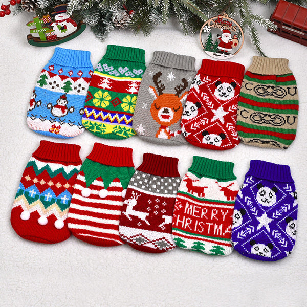 HKM-2865341 Cozy Wool Dog and Cat Sweater in Various Colors and Designs