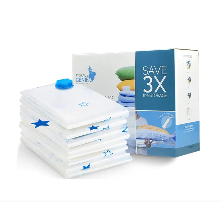 HKM-286547 Dustproof Vacuum Storage Bags for Clothes and Household Items - Multiple Sizes Available