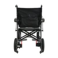 HKM-286675 Lightweight Black Electric Wheelchair for Rehabilitation and Physical Therapy