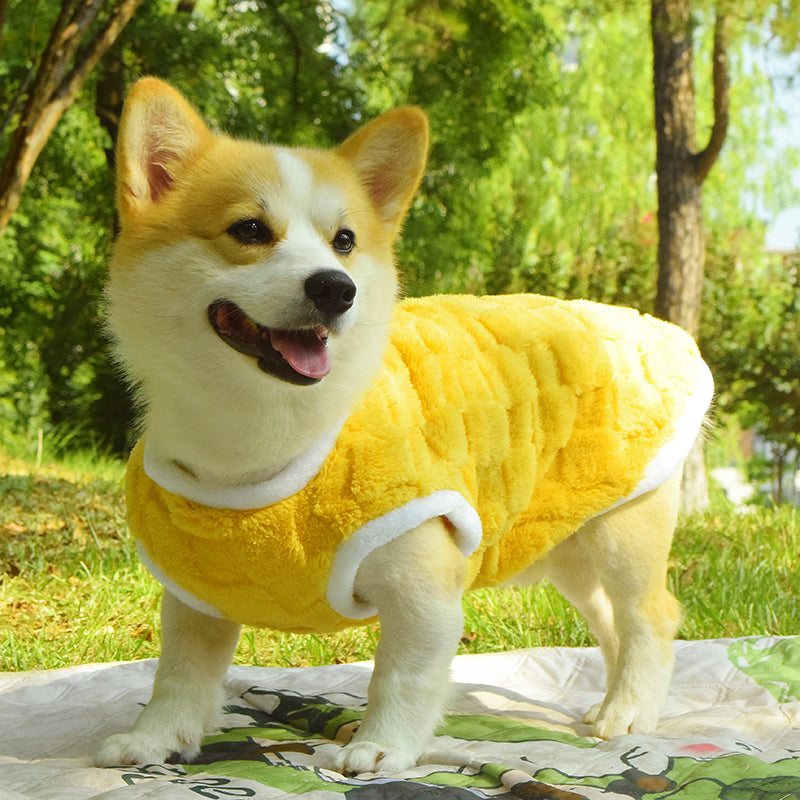 HKM-2867005 Warm Padded Vest for Medium-Sized Dogs - Anti-Dirty Leisure Wear