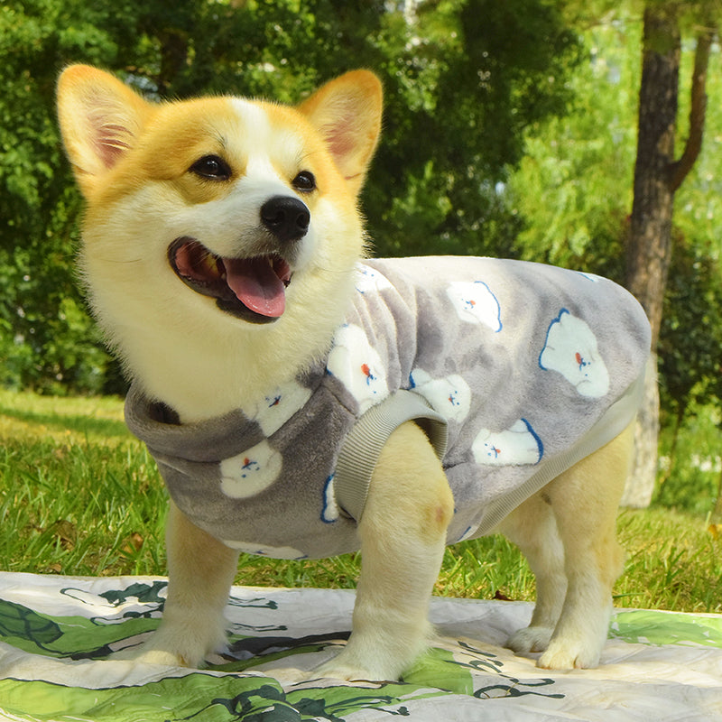 HKM-2867005 Warm Padded Vest for Medium-Sized Dogs - Anti-Dirty Leisure Wear