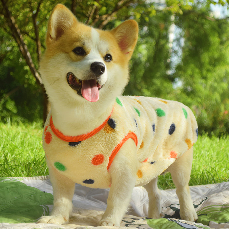 HKM-2867005 Warm Padded Vest for Medium-Sized Dogs - Anti-Dirty Leisure Wear