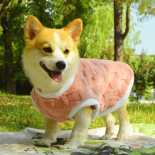 HKM-2867005 Warm Padded Vest for Medium-Sized Dogs - Anti-Dirty Leisure Wear