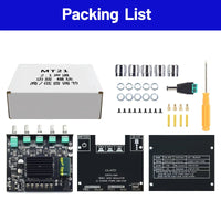 HKM-286803 2.1 Channel Subwoofer Amplifier Module ZK-MT21 5.0BT 12V 24V 2*50W+100W for Home Audio Systems