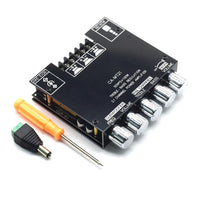HKM-286803 2.1 Channel Subwoofer Amplifier Module ZK-MT21 5.0BT 12V 24V 2*50W+100W for Home Audio Systems