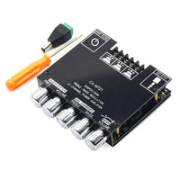 HKM-286803 2.1 Channel Subwoofer Amplifier Module ZK-MT21 5.0BT 12V 24V 2*50W+100W for Home Audio Systems