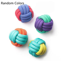 HKM-2868157 Pet Cotton Rope Knot Toy - Bite Resistant Teething Solution for Dogs