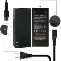 HKM-286867 42V 2A Universal Charger Power Adapter with LED Indicator, Lightweight and Durable Design for Balancing Scooters