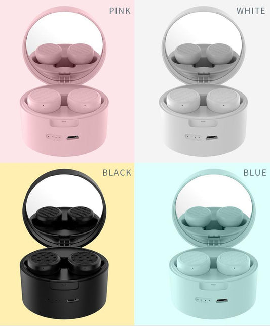 HKM-286995 Wireless Bluetooth Headset with Call and Music Function, 10m Range, Stereo Sound, Earplug Type