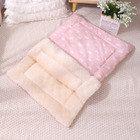 HKM-2871357 Cozy Multi-Season Pet Sleeping Bag with Detachable Mat and Foldable Design for Cats and Dogs