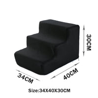 HKM-2871485 Folding Pet Steps with Non-Slip Design for Cats and Dogs - Multiple Colors Available