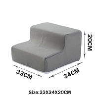 HKM-2871485 Folding Pet Steps with Non-Slip Design for Cats and Dogs - Multiple Colors Available