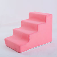 HKM-2871485 Folding Pet Steps with Non-Slip Design for Cats and Dogs - Multiple Colors Available