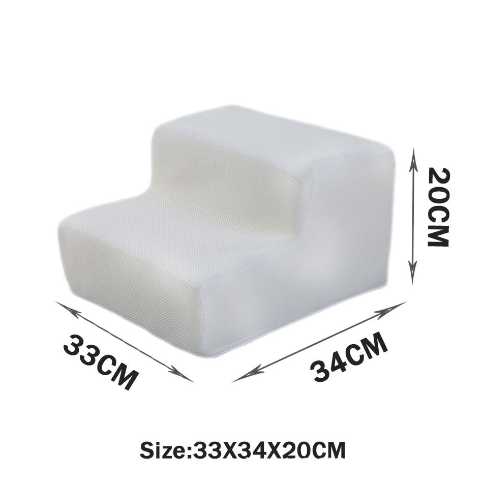 HKM-2871485 Folding Pet Steps with Non-Slip Design for Cats and Dogs - Multiple Colors Available