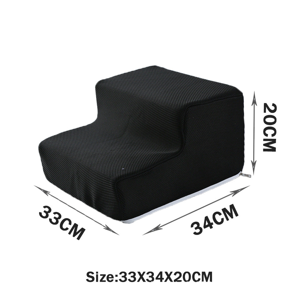 HKM-2871485 Folding Pet Steps with Non-Slip Design for Cats and Dogs - Multiple Colors Available