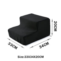 HKM-2871485 Folding Pet Steps with Non-Slip Design for Cats and Dogs - Multiple Colors Available